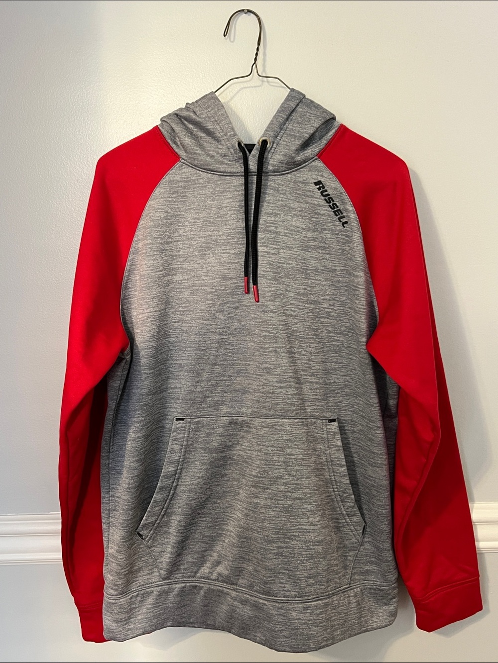 Russell Red & Grey Hoodie